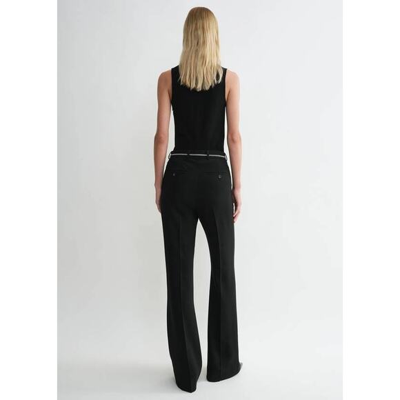 TOTEME Flared Evening Trousers in Black 30 US XS - Picture 3 of 5